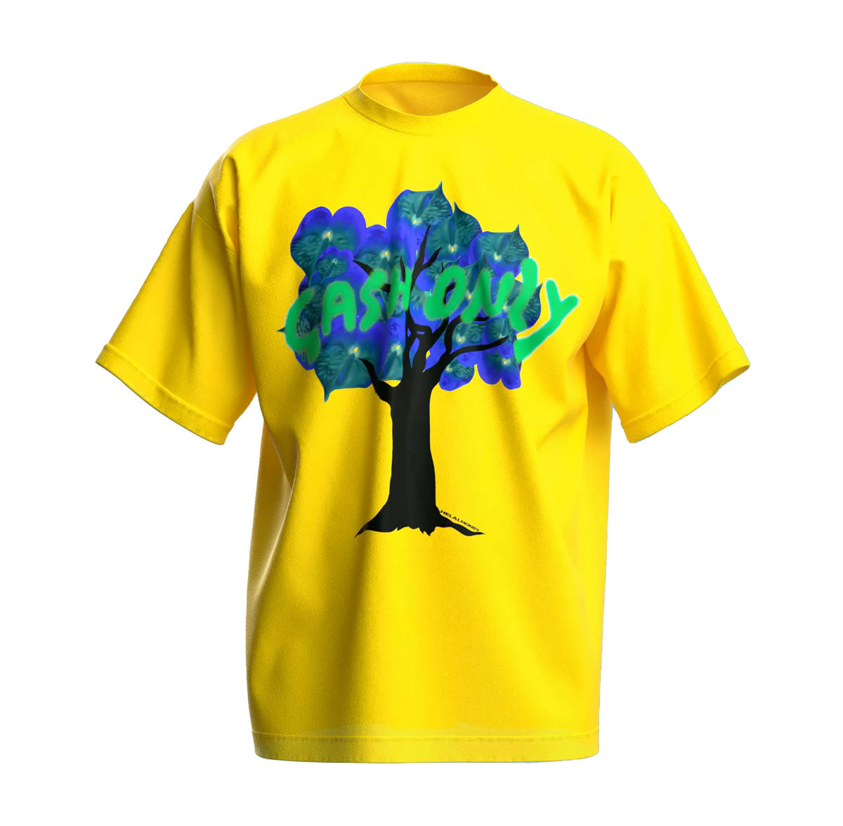 CASH ONLY OVER SCATE TEE