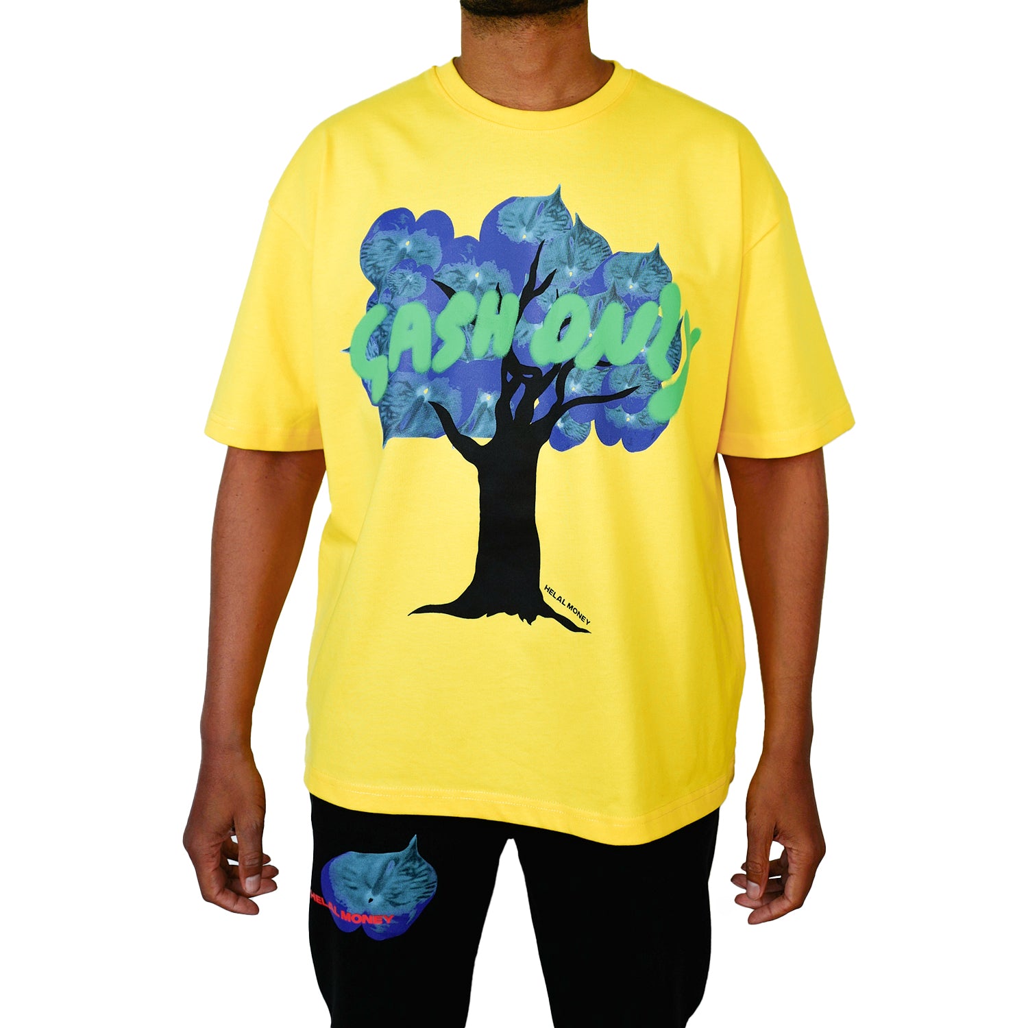 CASH ONLY OVER SCATE TEE