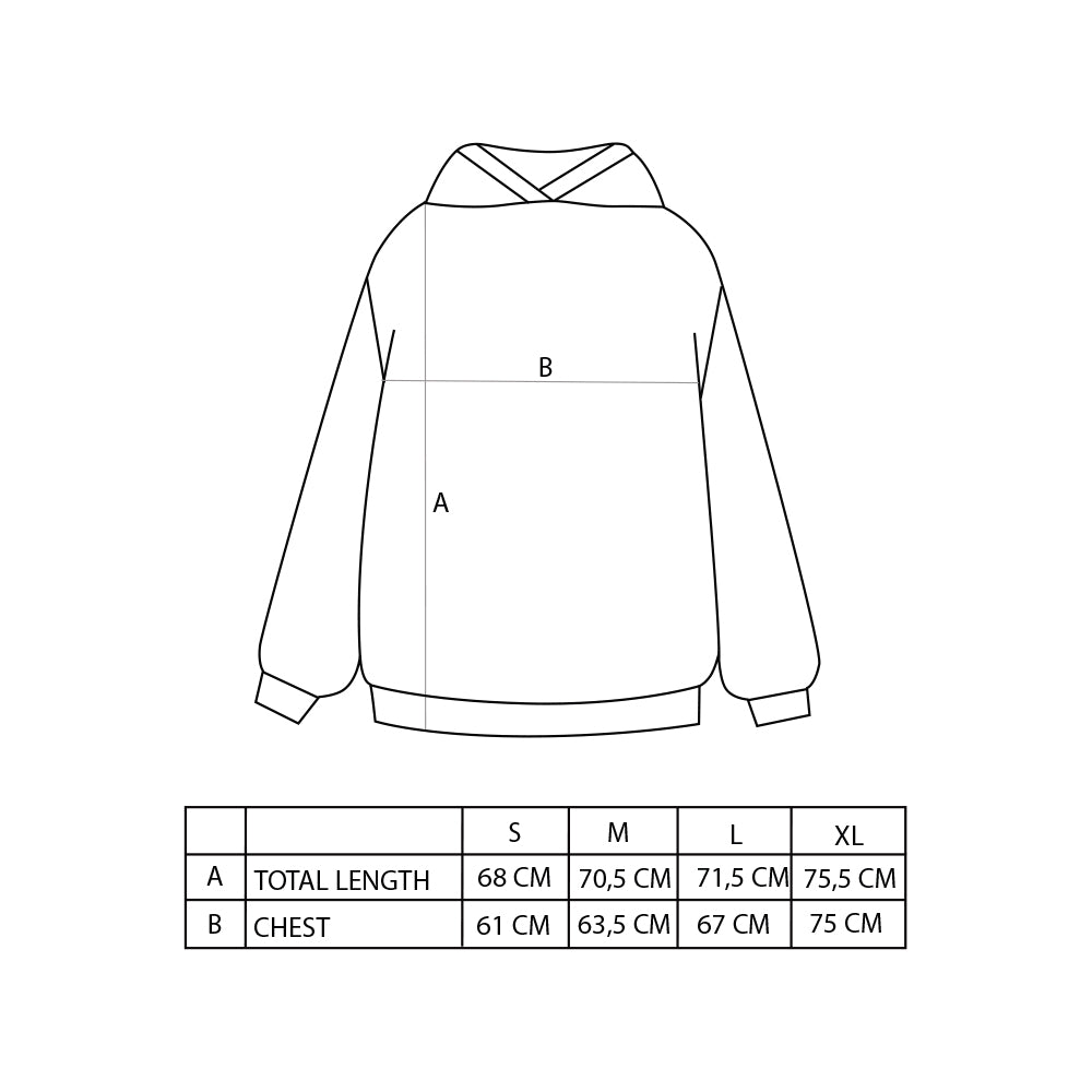 FLOWER PRINT OVER HOODIE